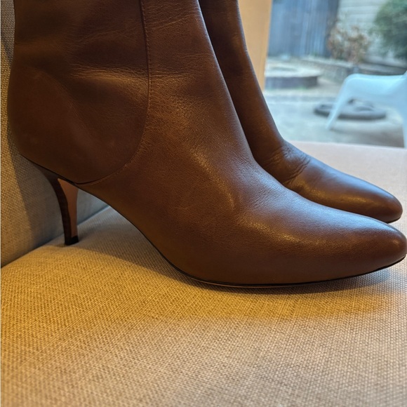Cole Haan “Chrystie” High Heel Leather Knee Boots Women’s 8B Brown - Picture 13 of 15
